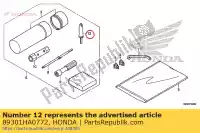 89301HA0772, Honda, manometro, pressione dei pneumatici (riken) honda  trx 90 250 400 450 500 2001 2002 2003 2004 2005 2006 2007 2008 2009 2010 2011 2012 2017 2018 2019 2020, Nuovo