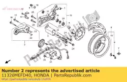 momenteel geen beschrijving beschikbaar van Honda, met onderdeel nummer 11320MEFD40, bestel je hier online: