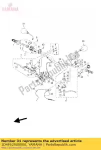 yamaha 1D4F62900000 specchietto retrovisore (destro) - Il fondo