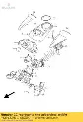 Here you can order the cover,fuel tank from Suzuki, with part number 4429123H10: