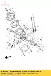 Aqui você pode pedir o titular 1 em Yamaha , com o número da peça 3BN1131E0000: