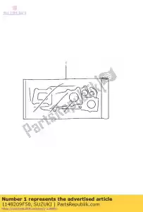 suzuki 1148209F50 joint, embrayage c - La partie au fond