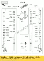 44013023618R, Kawasaki, wide?ki rurowe wewn?trzne, lewa, f.s.b kawasaki z eversion d  b a c z800 abs 800 , Nowy