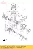 33D114220000, Yamaha, korba 2 yamaha yz 450 2010 2011 2012 2013, Nowy