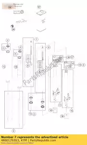 ktm 48601293S3 kit cartuccia cpl. r / s - Il fondo