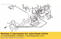 17165MN5000, Honda, tube b, pb honda gl goldwing  gl1500 1500 , Nouveau