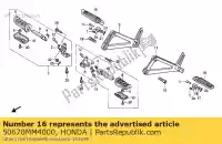 50670MM4000, Honda, Arm comp., l. bijrijder ste honda nx  2 nx250 250 , Nieuw