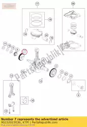 Qui puoi ordinare ingranaggio primario 30t da KTM , con numero parte 90232023030: