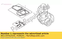 06115HN2000, Honda, kit de folha de vedação b (peças componentes) honda trx500fa fourtrax foreman foretrax rubicon rubican trx500fpa wp 500 , Novo