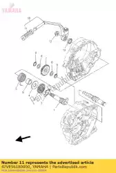 Aqui você pode pedir o tampa, alavanca de chute em Yamaha , com o número da peça 47VE56180000: