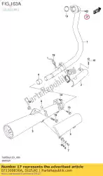 Here you can order the bolt from Suzuki, with part number 071300830A: