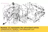 16966MJ4670, Honda, junta, tubo de combustível honda cbr vt xrv 650 750 1000 1100 1987 1988 1990 1991 1992 1993 1994 1995 1996 1997 1998 1999 2000, Novo