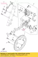 1WDF580200, Yamaha, zespó? t?oka, zacisk yamaha czd300a xmax 300 , Nowy