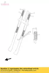 Qui puoi ordinare nessuna descrizione disponibile da Yamaha , con numero parte 5TJ231415000: