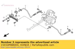Here you can order the pipe comp., r. Oil hose from Honda, with part number 15650MBB000: