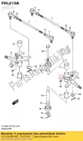 5124008H00, Suzuki, Arm comp, nocche suzuki  lt z 90 2007 2008 2009 2010 2015 2016 2017 2018, Nuovo