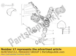 Here you can order the screw from Piaggio Group, with part number GU97202112: