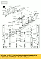 440330026, Kawasaki, couvercle-fourche, rr, rh vn1600-a3 kawasaki vn 1600 2003 2004 2005, Nouveau