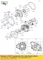 132722799, Kawasaki, 01 piastra,coperchio frizione,posteriore kawasaki  1000 2020, Nuovo