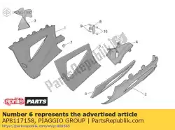 Here you can order the acoustic insul. Panel. Lh low. From Piaggio Group, with part number AP8117158: