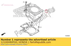 Here you can order the cylinder comp. From Honda, with part number 12100HR0F00: