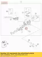 60611050000, KTM, interruptor de luz de freno delantero ktm  adventure 1050 1090 2015 2016 2017 2018 2019, Nuevo