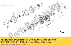 Here you can order the no description available at the moment from Honda, with part number 15332KPS900: