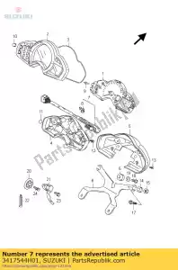 Suzuki 3417544H01 connecteur assy - La partie au fond