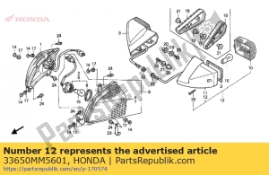 Honda 33650MM5601 occhiolino assy l posteriore **** - Il fondo