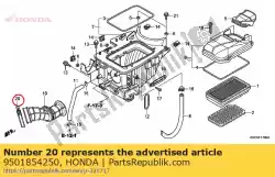 Here you can order the band, air cleaner connect from Honda, with part number 9501854250: