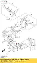 Here you can order the bracket from Suzuki, with part number 4352006J01: