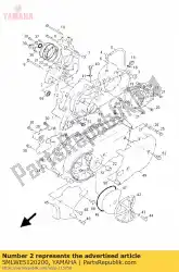 Aqui você pode pedir o cárter 2 em Yamaha , com o número da peça 5MLWE5120200: