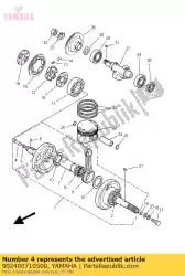 Ici, vous pouvez commander le axe, chape (30x) auprès de Yamaha , avec le numéro de pièce 902400710500: