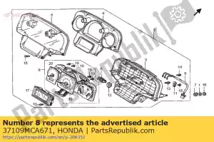 Honda 37109MCA671 cord assy. - Bottom side