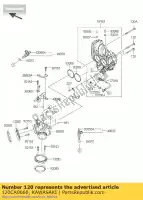 120CA0660, Kawasaki, douille à boulon, 6x60 vn1700c9f kawasaki vn vulcan 1700 2009 2010 2011 2012 2013 2014 2015 2016, Nouveau