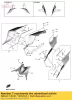 BN62173E00, Yamaha, graficzny 1 dpbmc yamaha yzf600 yzfr6 600 , Nowy