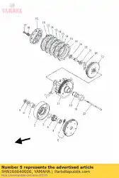 Aqui você pode pedir o rolamento, unidirecional em Yamaha , com o número da peça 5HN166640000: