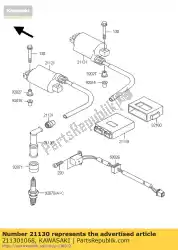 dop-bougie zl400-c3 van Kawasaki, met onderdeel nummer 211301068, bestel je hier online: