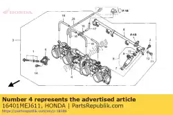 geen beschrijving beschikbaar op dit moment van Honda, met onderdeel nummer 16401MEJ611, bestel je hier online: