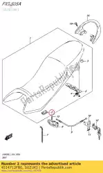 Ici, vous pouvez commander le coussin, siège mo auprès de Suzuki , avec le numéro de pièce 4514712FB0: