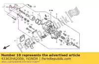 43362HA2006, Honda, rami? honda trx300ex fourtrax sporttrax sportrax 300 , Nowy