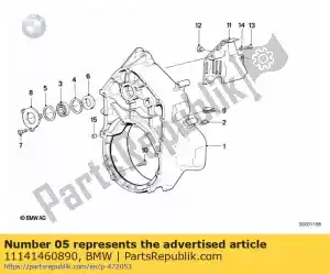 bmw 11141460890 diaphragm spring - Bottom side