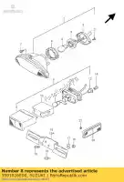 3591026E00, Suzuki, lampada, licenza pl suzuki gsf bandit s u sa  su gsf600n gsf1200ns gsf600s gsf1200nssa gsf600ns 1200 600 , Nuovo