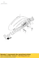 5311144G10YBA, Suzuki, fender,front suzuki gsr  a u ua s gsr600a 600 , New