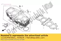 12191MW3601, Honda, junta, cilindro honda cb seven fifty f2 nighthawk  cb750 cb750f2 750 , Novo