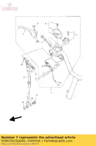 yamaha 4SBH39160000 dado, attacco a leva - Il fondo