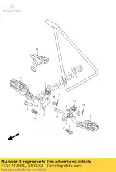 Qui puoi ordinare staffa, ecu da Suzuki , con numero parte 4134749H00: