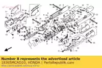 18305MCAD10, Honda, marmitta comp., r. honda gl goldwing a gold wing  gl1800a 1800 , Nuovo