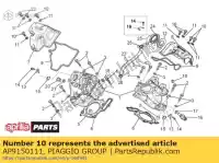 AP9150111, Piaggio Group, tornillo especial aprilia  mxv rxv rxv sxv sxv 450 550 2006 2008 2009 2010 2011, Nuevo