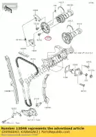 120460043, Kawasaki, pignone, 34t kawasaki klx  r kx f kx450f klx450r kfx450r klx450 450 , Nuovo